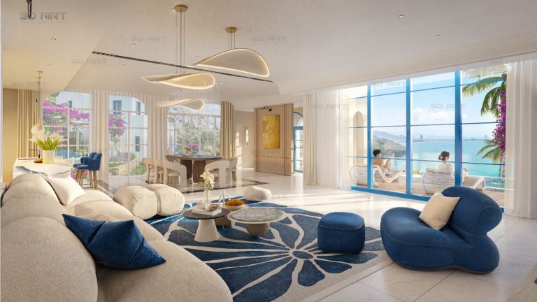 nhà mẫu dự án the hera resort quy nhơn