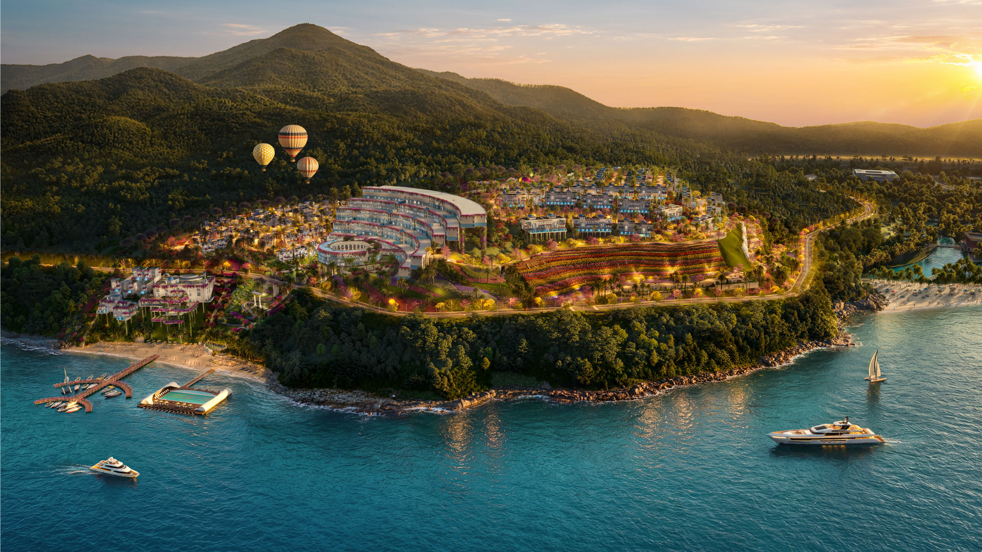 phối cảnh dự án the hera resort quy nhơn