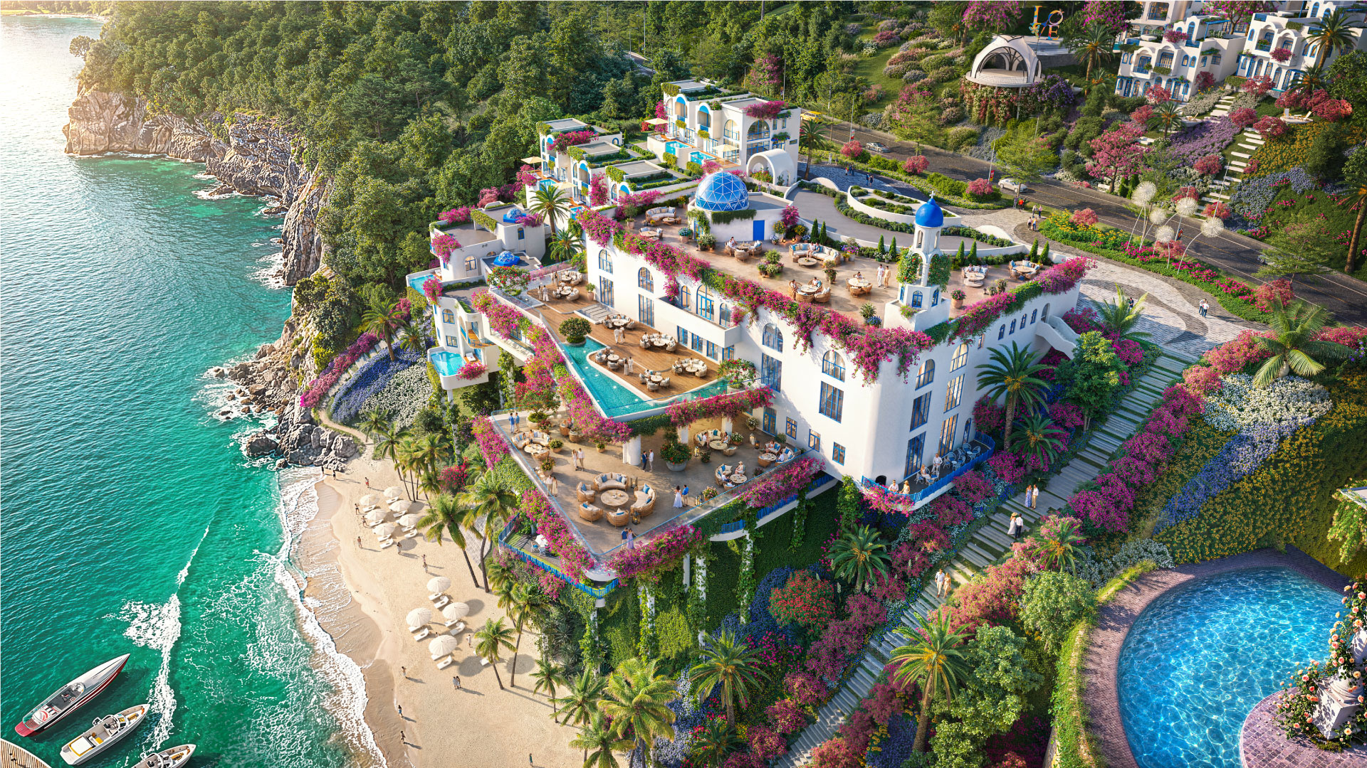 phối cảnh dự án the hera resort quy nhơn